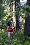 Bushwhacking to the summit