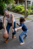 father daughter alley ball