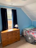 Upstairs bedroom facing south
