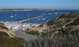 Sagres harbour and light house