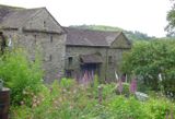 Townend_NT old farmhouse garden and non NT working barn behind _Ambleside