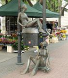 First Mailbox sculpture near to Crowne Plaza hotel