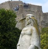 Statue of Woman maybe Magaretha_Devin Castle