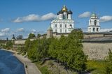 The 1699 Epiphany Cathedral rises out of the Kremlin (fortress)