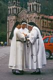 Sharing a joke, Covadonga, Asturias