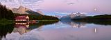 Canada Jasper National Park Maligne Lake Earths Shadow.jpg