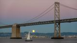 Moonrise of San Francisco Bay