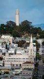 Coit Tower, North Beach, Saints Peter and Paul Church