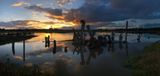 Sunset at Tualatin River National refuge