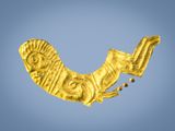 The fallen and bleeding Baeldaeg (Balder), an image from one and a half millennia ago