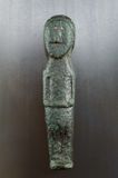 Amuletic male figurine (fertility deity), ca early 7th C, 51 mm, from Friston, Suffolk
