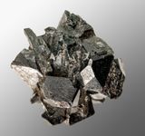 Neptunite crystals (to 5mm) with aegirine, Narssrssuk Pegmatite, Narsaarsuk Plateau, Igaliku (Type Locality)