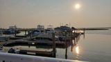 Dinner at the 2-Mile-Landing overlooking the marshlands