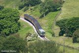 Class 24 D5054 approaches Damems Loop, K&WVR-20040619