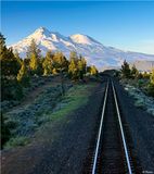 Mount Shasta At Sunset