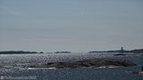 Waterway to west /  Sun