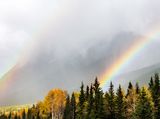 Kananaskis Country Rainbows, Alberta, Canada