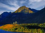 Kame terrace, Waterton Lake International Peace Park, Alberta, Canada