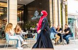* Woman in Red Scarf *
