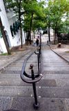 Stairs Down the Montmartre Hill