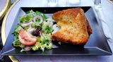 Caf des Arts - Salmon Croque-Monsieur