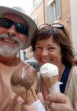 Selfie outside Giolitti Antica Gelateria Pasticceria, Rome