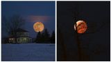 Occultation of light lunar / Eclipse LUNAIRE 2025 (Phase 1 - LEVER 18:28h) BLOOY MOON ECLIPSE