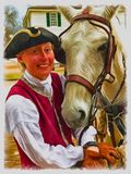 Lady, Horse, Williamsburg, VA - USA