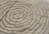 Benahoarite petroglyphs. Close-up.