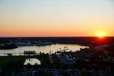 Sunset over Bay Lake