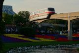 Monorail near The Land