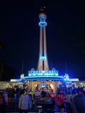 The Crossroads at night