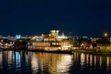 Disney Springs at night