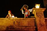 Pirates on a bridge