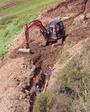 Week 14 - Digging the drains.jpg