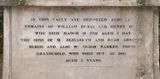 Henry Bligh died aged 1 day