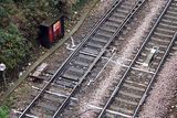 Train operated switch