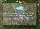 Killed at Brooklands, Beresford Clive Dunfee