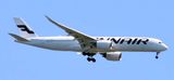 Finnair Airbus A350-900, Landing, Tokyo Haneda Airport