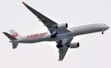 JAL Airbus A350-1000, JA02WJ, Final Approach To Tokyo Haneda Airport