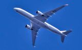 JAL Airbus A350-900, JA11XJ, Climbing