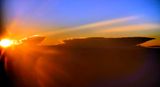 Sunset at 41,000Ft