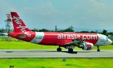 Air Asia, Airbus A320CEO ,RP-C8967, Landing, Reversing Engines