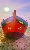 Traditional Fishing Boat On The Beach