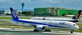 ANA Boeing B-787-9, JA925A, Arriving at Gate, For Return Flight