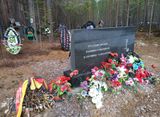 Karelia, the Sandarmokh memorial to the victims of Great Terror