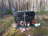 Karelia, the Sandarmokh memorial to the victims of Great Terror