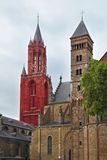 The red St. Johns Church