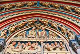 Images above the entrance