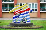 two colored figures